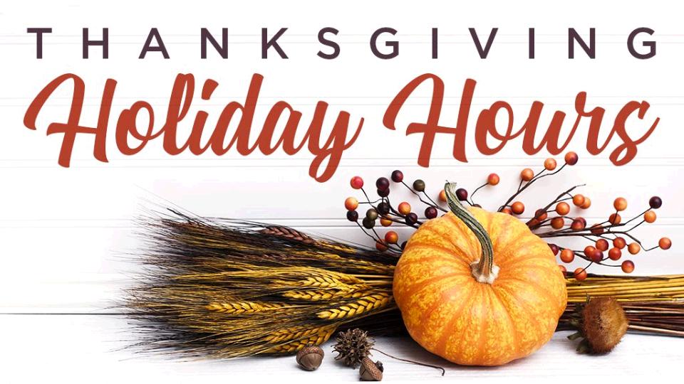 Thanksgiving Hours 2024 Evergreen Coop